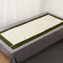 Public hair sheepskin mattress olive green fur one cold and moisture-proof sheep cut wool wool single dormitory warm