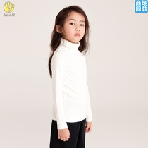 Annel counter 2021 autumn new girls turtleneck long-sleeved knitted bottoming shirt AG131685