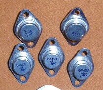 Various transistors Metal package High frequency high power crystal triode 3CA2F silicon PNP type