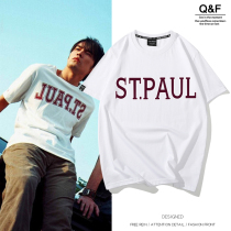 2022 weeks Jaylen with the same head text dvvy original trailblastät shirt pure cotton short sleeve male and female student tide lovers loot