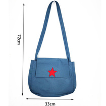 Little Red Army Showsuit Bag Childrens Eighth Route Army Clothes Liberation Female Red Star Flash Show Backpack