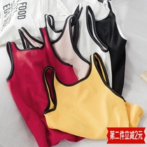 2021 summer new color design halter vest slim sexy careful outside wear top S345