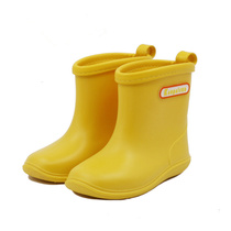 Japan monship with foreign trade boys baby girls rain boots children children water shoes non-slip rubber shoes