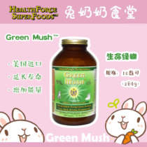 Greenmush American Life Green Paste Earth Congee Extended Life Hamster Rabbit Hedgehog Guinea Pig Dragon Cat 284 gr