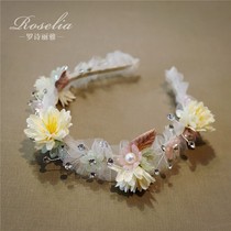 Childrens Hairclamp Fairy Delicious Sense Flower Drilling Card Girl Draw Headlines