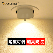 Adjustable light led spotlight Embedded ceiling light COB bullseye cylinder lamp Elephant nose lamp Nordic Living room Aisle Clothing Shop