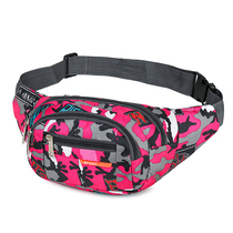 Fanny pack Mens and womens multi-functional sports large capacity splash-proof cash register bag business strong wear-resistant construction site work mom