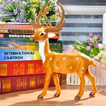 Christmas DEER 30CM CHRISTMAS DEER SMALL PLUM REINDEER elk desktop decoration gift decoration New Year decorations