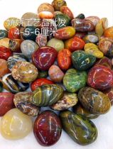 Nanjing natural rain flower stone original stone cobblestone colorful stone agate stone agate stone fish cobblestone paving Garden