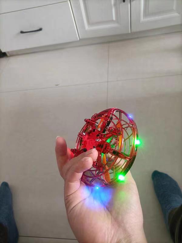 手势感应变形遥控飞机网红ufo磁悬浮飞碟儿童黑科技空中智能玩具