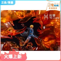 Spot Fat House GK Phantom Anniversary Commemorative One Piece Revolutionary Army Chief of Staff Saab Handmade Model Statue