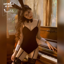 Sex lingerie sexy pajamas bunny girl uniform temptation passion set small chest show big tease maid dress