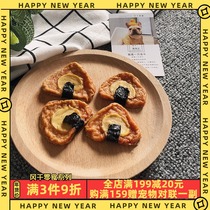 Knock cute rice ball ~ pet homemade dog snack biscuit chicken meat cake cheese dog reward nutrition calcium supplement