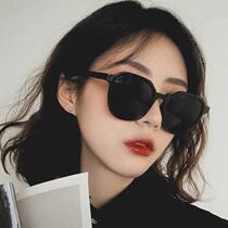 ins glasses female sunglasses Korean version net red homecare fumble polenta polarized sun eyes UV rays no degree