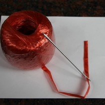 New packing needle sack woven bag packing needle zongzi thick steel needle hand sewing hemp rope needle 15cm large