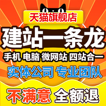 Do website construction web design template customization all-inclusive construction micro mall construction one-stop service