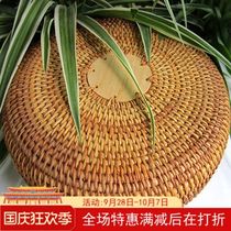 Vietnam new handmade rattan tea Puer tea 357G one cake tea packaging storage box decoration box