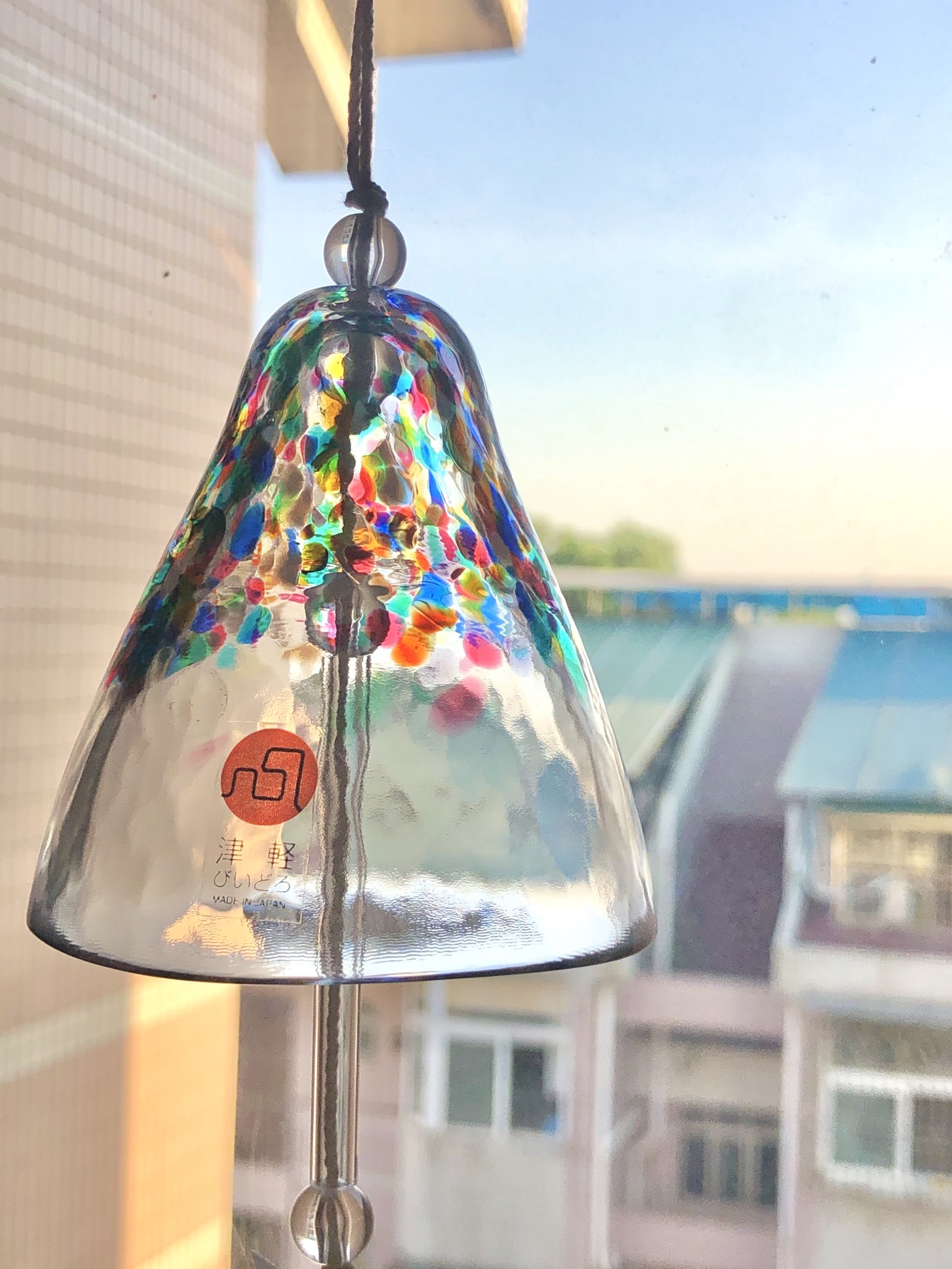 津轻水晶玻璃日式手工风铃100元左右送女生生日礼物