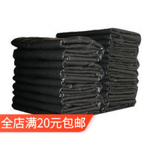 80 * 100cm thickened large garbage bag black bag cover large white barrel garbage bag cleaning bag 50 packets