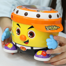 huile toy electric hand drum children's drum baby toy music drum 12 months toy drum