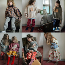 Milk dads Home tambere new children 100 hitch pair of trousers Pants 7-Pants Flowers Pants 5Z