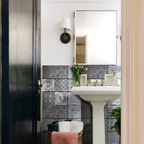 Fish Love Sugar Retro Small Square Brick 150 Mesh Red Tile Kitchen Toilet Wall Brick Balcony Metal Glazed Tile