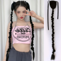 Princess twisted braid wig dirty braid ponytail female hair European and American personality twisted braid ponytail dirty braid wig