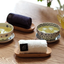 Made in Japan MONO×Sonobe original|Beech handmade Japanese-style home towel towel solid wood tray