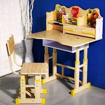 Childrens foldable table Learning table Baby kindergarten primary school student desk Writing table and chair set Boy female