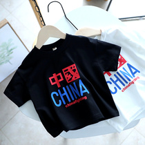 Summer new baby short sleeve T-shirt Korean baby Summer coat base shirt boys and girls cotton half sleeve 1319