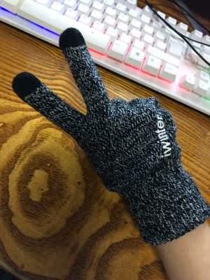 手套很暖和啊，还可以带着玩手机。带着不是很臃肿，但是质量保暖都很好。手掌那里还防滑。真的很棒