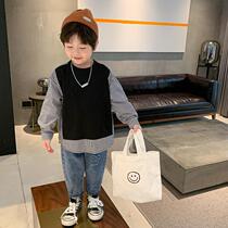 Kids clothing male Korean version Childrens ocean gas boy Spring and autumn sweatshirt 2020 Autumn new Han version handsome clothes
