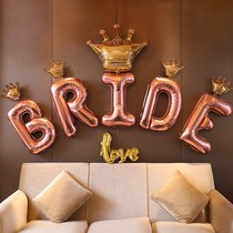 Wedding House Placement Suit Wedding Balloon Decoration Items Creative Scene Placement New Room Living-room Placement Romantic Creativity