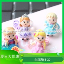 Children and girls headwear hair accessories Frozen Sophia little Princess head rope hair rope side clip hairclip bbclip