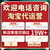 Taobao generation operation Tmall new store whole store management generation operation through train promotion and optimization of online store operation
