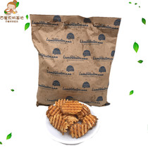 LambWeston Blue Weston X9106 frozen spicy potato grid 500g fried instant food