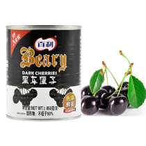 Bakery raw material Bailey black cart black cherry canned black forest cake standing 850g full
