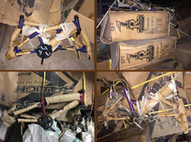 16 inch 20 inch 406 crested Lanling childrens bicycle frame fork big BB five-way blue purple black red male and female models