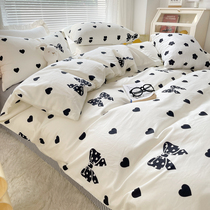 ins pure cotton quilt cover single piece 100 cotton dormitory single 1 5m quilt cover 150x200x230 quilt sheet 220x240