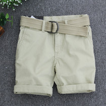 Boys shorts summer childrens tooling five-point pants middle-child casual cotton pants summer pants childrens clothing tide