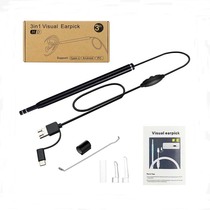 High definition endoscopic ear mirror ear-in-ear mirror suit visual dig ear spoof ear deity ear picking tools