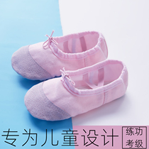 Childrens dance shoes Cat claw shoes Chinese dance practice shoes Boys and girls soft-soled dance shoes practice shoes Black shoes