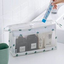 Travel cosmetic bag portable Korean simple large-capacity multi-function small portable storage bag Business travel toiletry bag