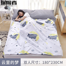 Explorer dirt-proof sleeping bag Dirt-proof liner Indoor and outdoor travel hotel accommodation Portable sanitary dirt-proof sleeping bag