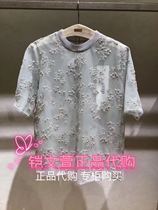 3C2D310-995 New counter 2020 Summer short sleeve embroidered shirt