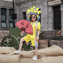 Xuanli childrens performance suit suit suit high-end national tide model stage catwalk tide suit handsome boy Chinese style