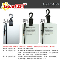 GearPro Fourth Generation Flat Type Underwater Writing Board Writing Board Noteboard Scuba Diving Equipment Supplies