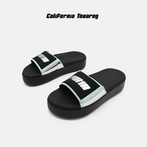 (2 1 discount) PUMA Puma womens thick bottom home slippers beach shoes comfort sandals 369421-02