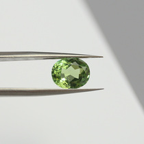 3 59 Clay Natural Green Bite Naked Stone Oval Withdrawal Face Crystal Through Fire Color Shiny Sweet Girl