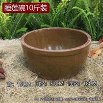 New cylinder ceramic courtyard ceramic cylinder ceramic cylinder old pickle fabricated for everybody with lotus coarse sleeping fish
